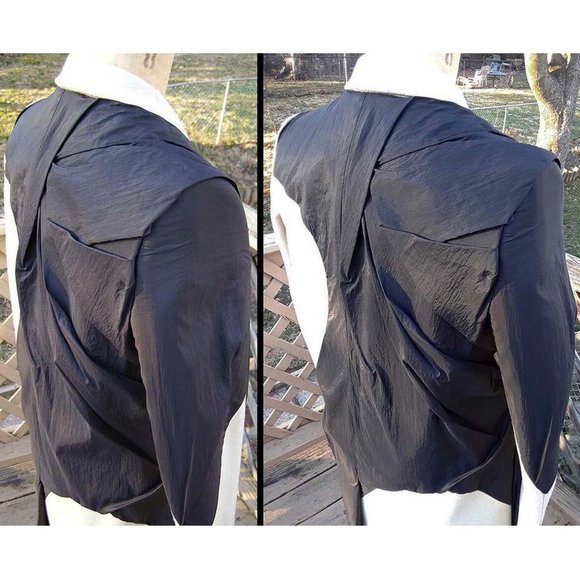 New Runway Rick Owens Fall 17 Tusk Coat sz 4/40 - Picture 13 of 14